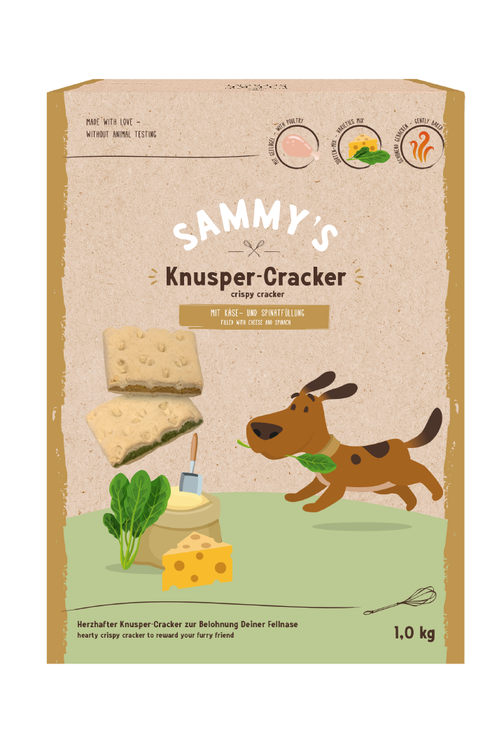 SAMMY'S Hundesnacks Hundeleckerli Sammy's Knusper-Cracker